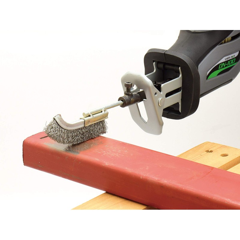 Takagi Earth Man DNP-8 Electric Saw Brush, Steel Wire