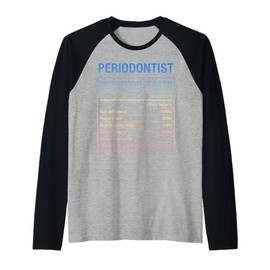 Periodontist Raglan Baseball Tee