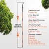 VEVOR Manual Pole Saw, 7.3-27 ft Extendable Tree Pruner, Sharp