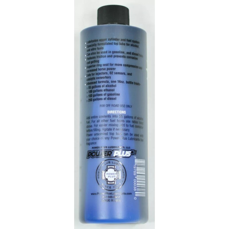 Power Plus (2 Pack) Blue Unscented Power Plus Top Lube
