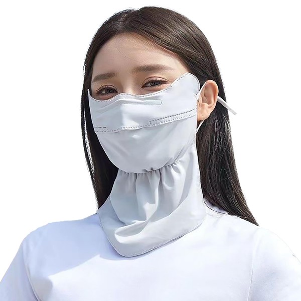 VEVE & MIKI Sun Protection Face Cover, Repeatedly Washable, Sunshade,