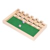 Shut The Box Game 12 Numbers Flip Tiles Dice Board