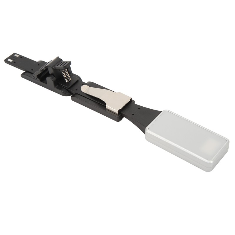 Portable Rechargeable Reading Light Magnetic Clip On Book Light for