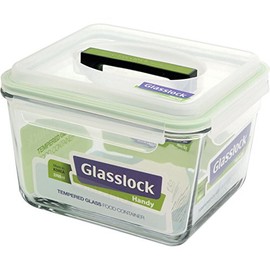 Glasslock 15-Cup Rectangle Handy Container,White