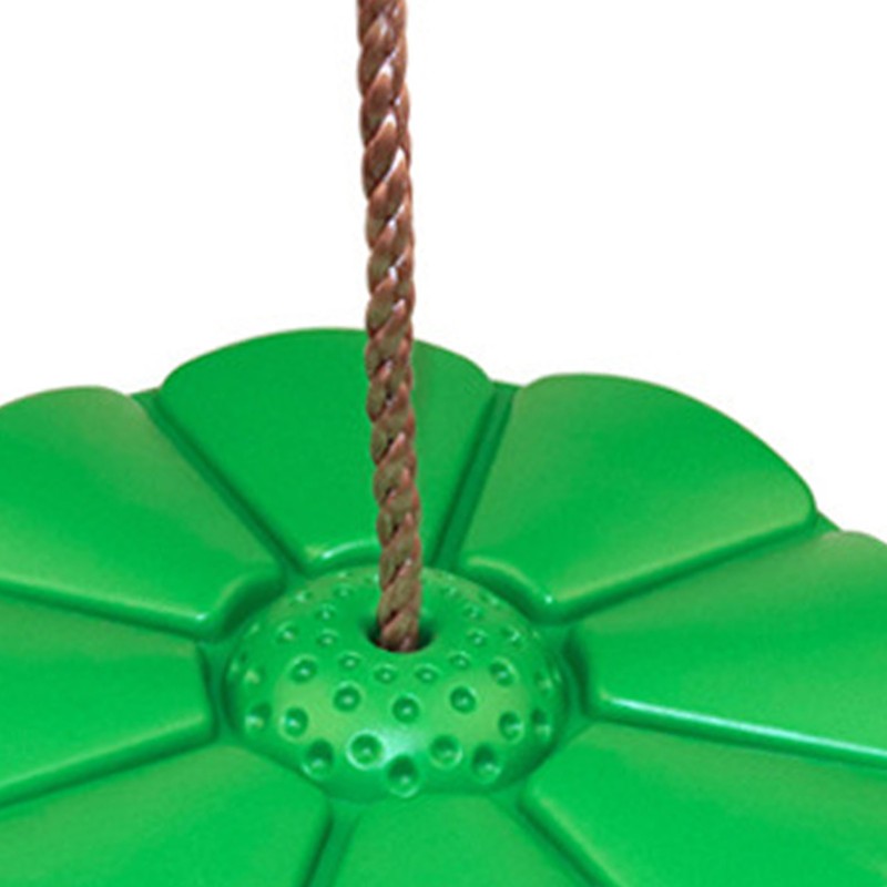 Heavy Duty Plastic Disc Tree Swing with PE Rope for