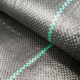 MTB 3 Ft Width by 300 Ft Length Landscape Fabric, Woven Weed Barrier, PP Black