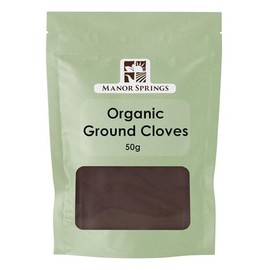 Organic Ground Cloves 50g by Manor Springs Organic