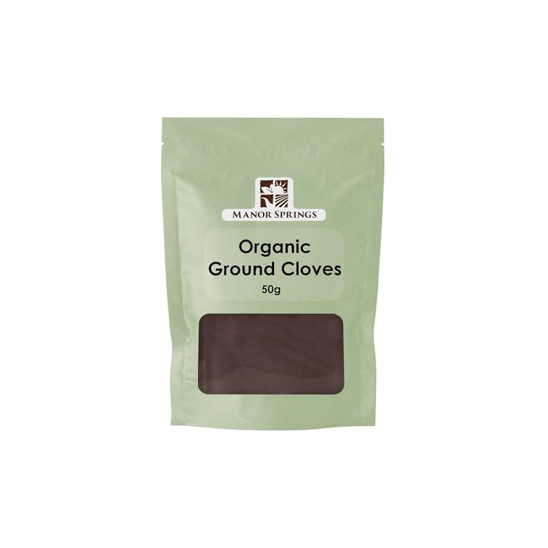 Organic Ground Cloves 50g by Manor Springs Organic