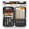 Montana Brands MB-63126 28 Piece Titanium Coated Drill and Drive
