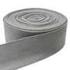 ZHFMLY 2 Inch Gray Herringbone Webbing - 12 Yards Cotton