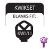 Lucky Line Key Shapes,Medieval SKELETON KEY - House Key Blank,