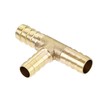 uxcell Reducing Barb Hose Fitting Tee T Shape Pipe Connector