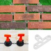 GEFAEJIFO Pack of 100 Tile Spacers, 10 mm, Tile Spacers,
