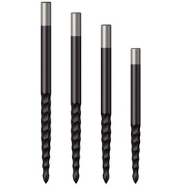 Mission Darts Replacementss Lunar C/S | Steel Tip Dart Replacements Points | 32 mm Black (X2674)