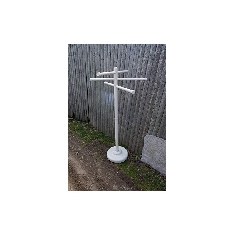 Outdoor Spa and Pool Towel Rack - Bone