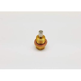 Autobahn88 Alloy Magnetic Oil Drain Plug (M20 P1.5), compatible with Subaru GC8 GDB, Forester, Up To 2009 (Gold)
