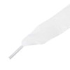 Allegra K 2 Pairs Flat Snow Yarn Shoelaces 2.5cm/4cm Wide