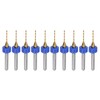 QUARKZMAN PCB Drill Bits 1/8 Inch Shank 1 mm Titanium
