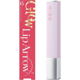 KiSS Lip Arrow Glow 05 Raspberry Jelly – Hydrating Sheer Lipstick for Soft, Plump Lips