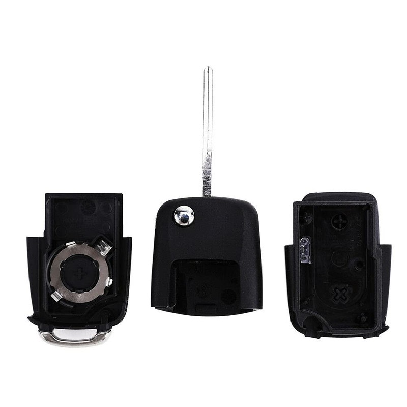 Riloer 2 Button Flip Remote Control For Volkswagen Golf MK4