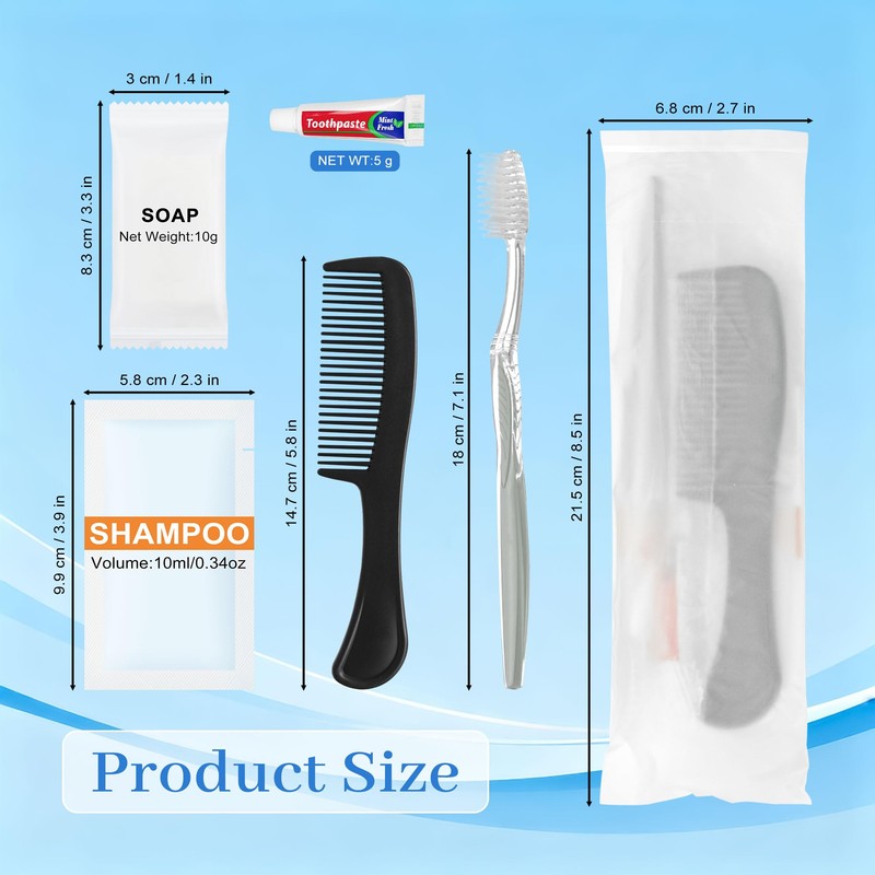 Hygiene Kit, Travel Toothbrush Kit (100-PACK)