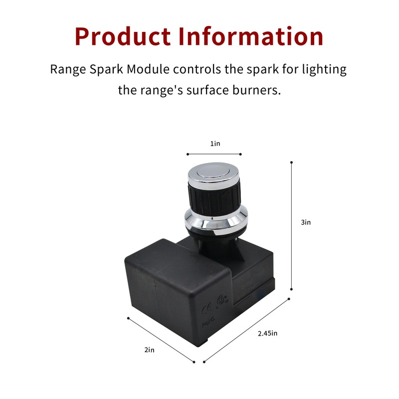 5 Outlets Grill Igniter, Pulse Igniter Spark Generator Tact Push