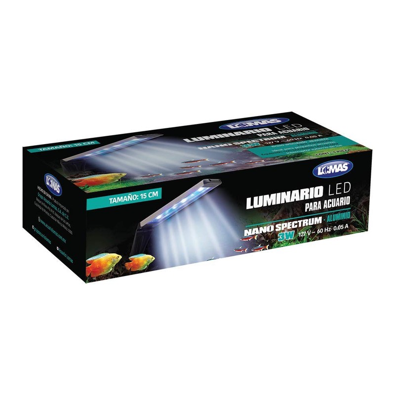 Lomas LUMINARIO LED NANO SPECTRUM 3 W (15 CM).