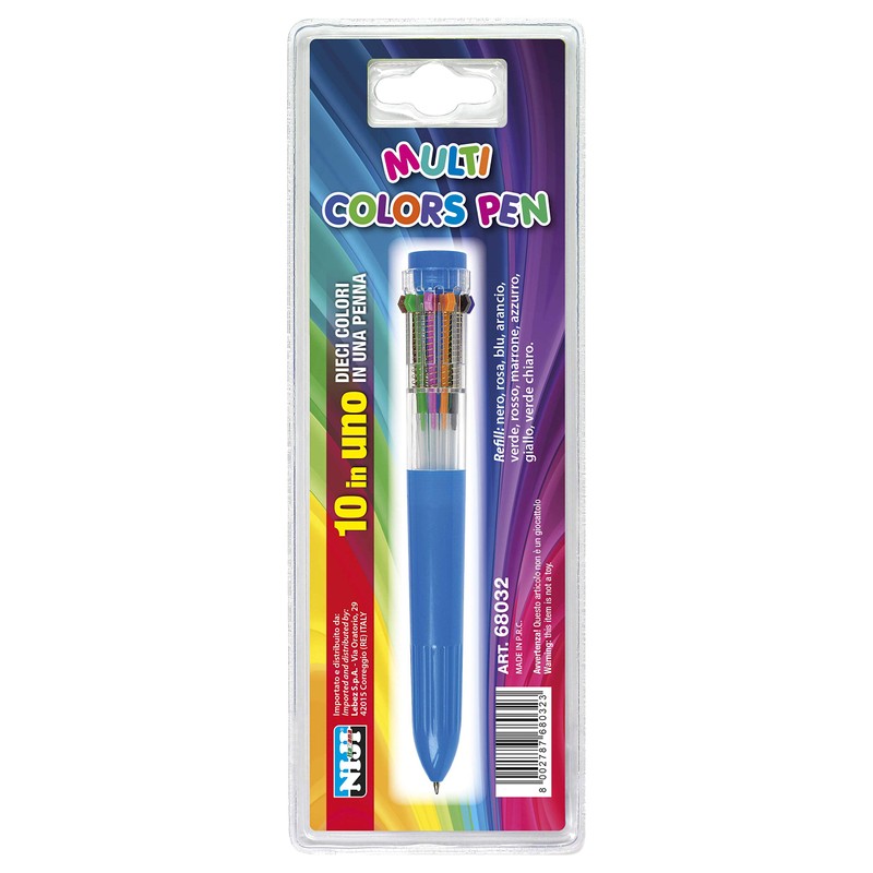 Lebez 68032 Dream Pen Multi-Coloured in Blister Packaging