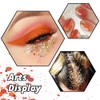 HTVRONT Holographic Chunky Orange Glitter - 100g/3.53oz Mixed Glitter for