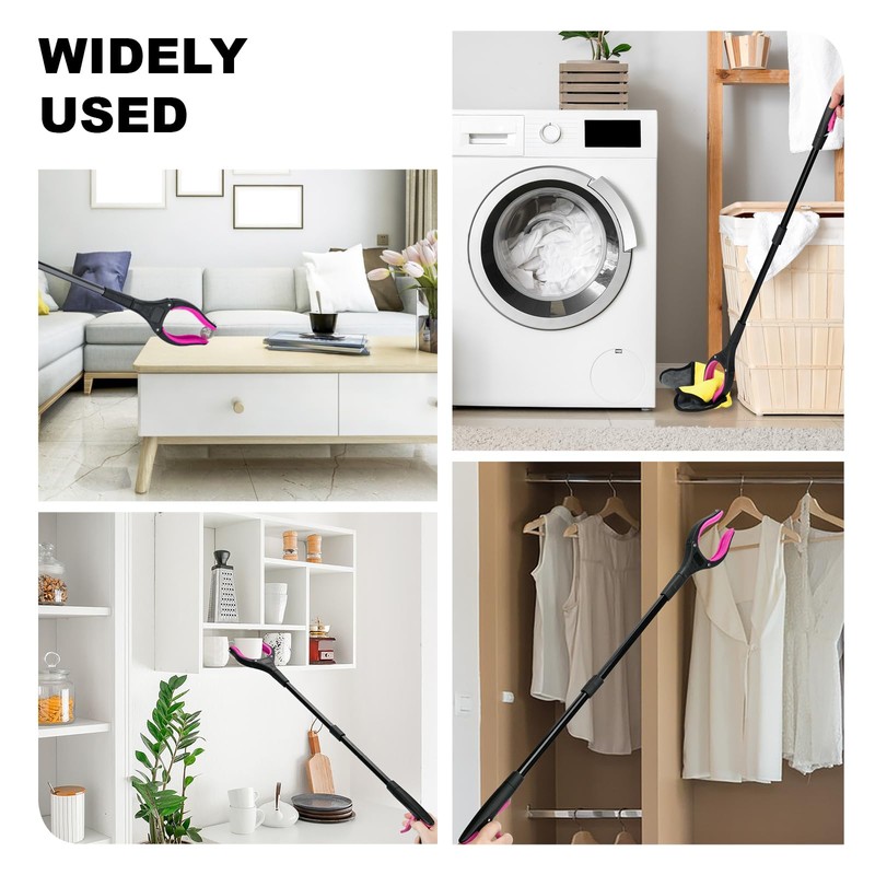 2-Pack 32" Grabber Tool, Foldable Grabber with Lightweight Extra Long