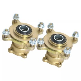 Unbranded 4 Stud M8*88mm Front Wheel Rim Hubs+Steering Knuckle for 4 Wheeler ATV Quad Golf