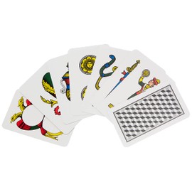 Modiano 150th Anniversary Neapolitean Playing Cards Brown