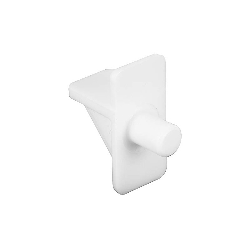 Prime-Line EP 9383 Shelf Support Pegs, 5 mm. Diameter, Plastic,