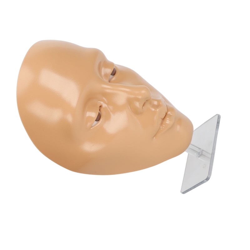 Makeup Practice Face Board 5D Silicone Mannequin Face for Eyes