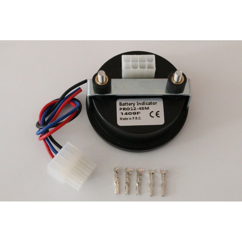 ProPower PRO12-48M ™ Golf Cart Battery Meter EZGO Yamaha ClubCar