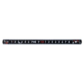 Shinwa Sokutei 78625 Fiber Scale 5 Fold 3.3 ft (1 m) Display Black