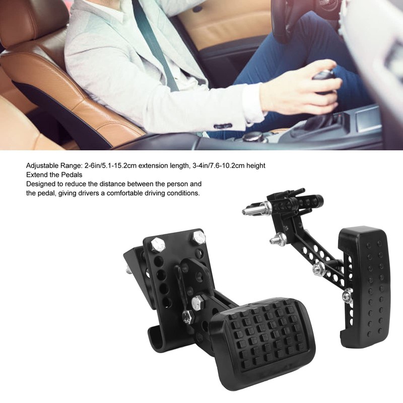 Gas and Brake Pedal Extenders Universal Extensions fits for Most