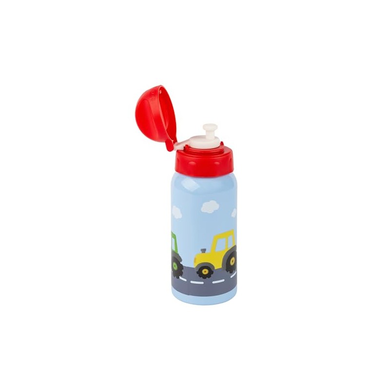 SIGIKID 25379 Stainless Steel Drinking Bottle Tractor 400 ml Recommended