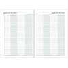 2025 A4 / A5 / A6 Diary Day to Page