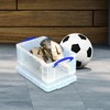 Really Useful Box 9 Liter Plastic Stackable Storage Container with