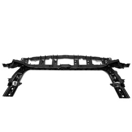 Radiator Support Assembly Compatible with 2015 2016 2017 Ford Mustang Upper Tie Bar Replace OE# FO1225227 FR3Z8A284A, Black Plastic with Steel