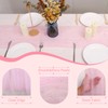 4pcs Pearl Table Runner Spring Summer Rustic Boho 10ft Tulle