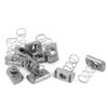 Sourcingmap M12 304 Stainless Steel Strut Spring Channel Nuts 10