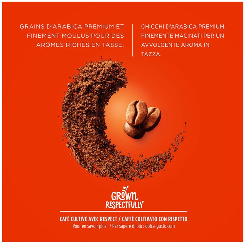 Nescafé Dolce Gusto Lungo Coffee Pods, 16 Capsules