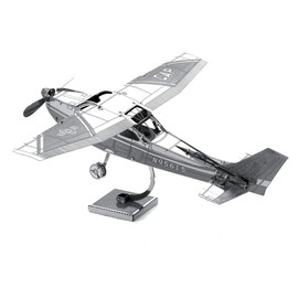 Metal Earth Fascinations Cessna 172 Airplane 3D Metal Model Kit