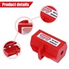 Washing Machine Plug Lock, Power Plug Protection Box with Padlock,