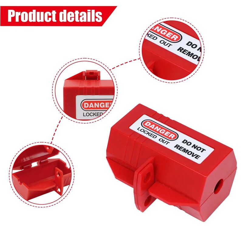 Washing Machine Plug Lock, Power Plug Protection Box with Padlock,