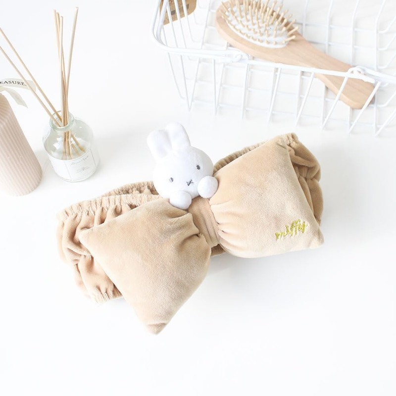 Tees Factory Miffy My Chara Hair Band Mocha H 3.1
