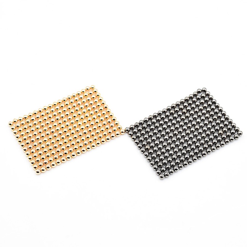 3mm 432 PCS 2 Colors Magnetic Balls Magnets Office Toy
