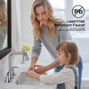 FORIOUS Widespread Bathroom Faucets Polished Chrome, 3 Hole Faucet for